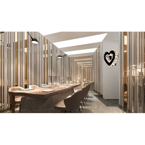 Aplica LED 12W Krystal Love, LED inclus Aplica LED 12W Krystal Love, LED inclus