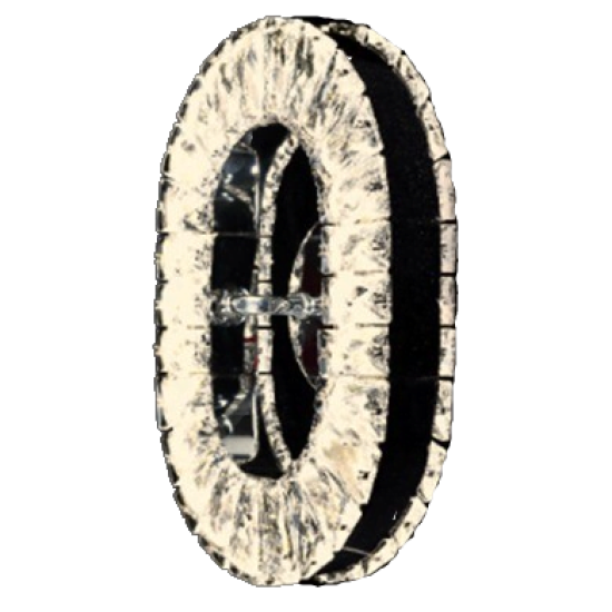 Aplica LED 20W Krystal Ring Oval, LED inclus Aplica LED 20W Krystal Ring Oval, LED inclus