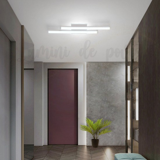Aplica LED 44W Lines Alb, LED inclus Aplica LED 44W Lines Alb, LED inclus