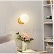 Aplica LED Perete Moon, 1 surse de iluminare Aplica LED Perete Moon, 1 surse de iluminare