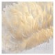 Candelabru cu pene naturale Puff 400, 3 surse de iluminare Candelabru cu pene naturale Puff 400, 3 surse de iluminare