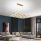 Candelabru LED 144W Lines Gold, LED inclus, 7 surse de iluminare, Telecomanda, Dimabil, Lumina: Cald, Natural, Rece, Echivalent 576W Candelabru LED 144W Lines Gold, LED inclus, 7 surse de iluminare, Telecomanda, Dimabil, Lumina: Cald, Natural, Rece, Echivalent 576W