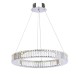 Candelabru LED 32 W Silver Diamond 40, LED inclus, Telecomanda