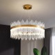 Candelabru LED 98 W Krystal Harmony Gold 60, LED inclus Candelabru LED 98 W Krystal Harmony Gold 60, LED inclus