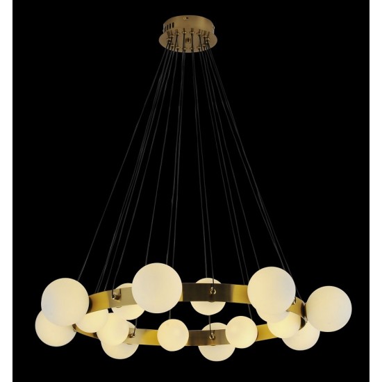 Candelabru Moon Gold Antic 16, 16 surse de iluminare Candelabru Moon Gold Antic 16, 16 surse de iluminare