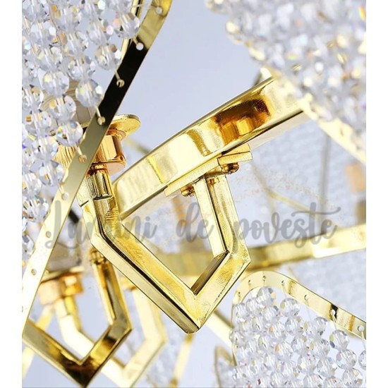 Candelabru Summer Gold 40, 6 surse de iluminare Candelabru Summer Gold 40, 6 surse de iluminare