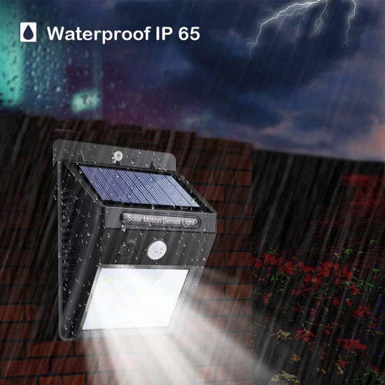 Lampa Solara LED cu senzor de miscare, 30 surse de iluminare Lampa Solara LED cu senzor de miscare, 30 surse de iluminare