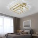 Lustra LED 108W Krystal Geometric Gold, LED inclus, 2 surse de iluminare, Telecomanda, Dimabil, Lumina: Cald, Natural, Rece, Echivalent 432W Lustra LED 108W Krystal Geometric Gold, LED inclus, 2 surse de iluminare, Telecomanda, Dimabil, Lumina: Cald, Natural, Rece, Echivalent 432W