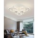 Lustra LED 126 W Circle Star White Mini, LED inclus Lustra LED 126 W Circle Star White Mini, LED inclus