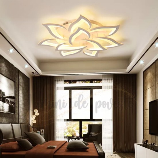 Lustra LED 162W Sun Flower, LED inclus Lustra LED 162W Sun Flower, LED inclus