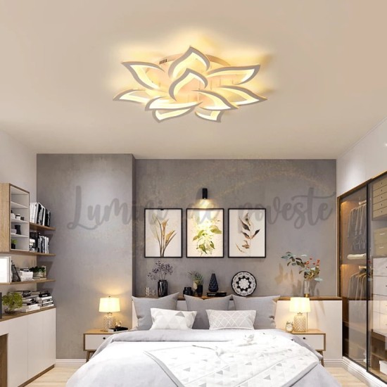 Lustra LED 162W Sun Flower, LED inclus Lustra LED 162W Sun Flower, LED inclus