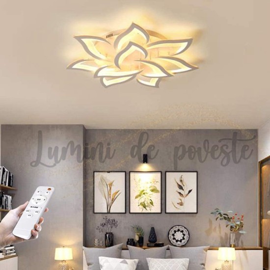 Lustra LED 162W Sun Flower, LED inclus Lustra LED 162W Sun Flower, LED inclus