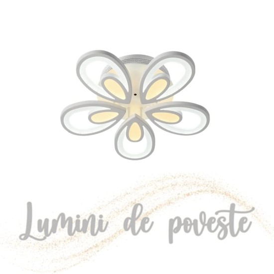 Lustra LED 180W Poppy, 5 surse de iluminare Lustra LED 180W Poppy, 5 surse de iluminare