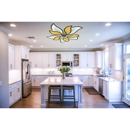 Lustra LED 240W Iris, LED inclus Lustra LED 240W Iris, LED inclus