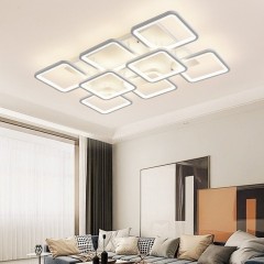 Lustra LED 260W Module 8 Alb, LED inclus