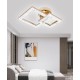 Lustra LED 50 W Ceiling 2 Glam Auriu, LED inclus Lustra LED 50 W Ceiling 2 Glam Auriu, LED inclus