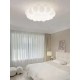 Lustra LED 76 W Noris White, LED inclus Lustra LED 76 W Noris White, LED inclus