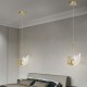 Pendul LED 12W Swan 1 Gold, LED inclus Pendul LED 12W Swan 1 Gold, LED inclus