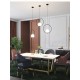 Pendul Moon Round Black Pendul Moon Round Black