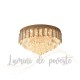 Plafoniera Aurora Gold 600, 14 surse de iluminare Plafoniera Aurora Gold 600, 14 surse de iluminare