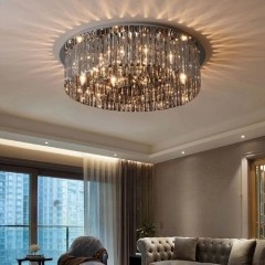 Plafoniera Black Diamond 40 Rotund, 6 surse de iluminare