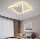 Plafoniera LED 160W Sway Square Gold, LED inclus Plafoniera LED 160W Sway Square Gold, LED inclus