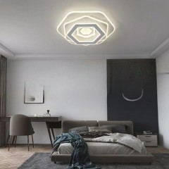 Plafoniera LED 204W Hexagonal 3-500, LED inclus