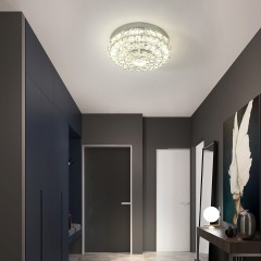 Plafoniera LED 48W Desire Silver, LED inclus, 1 surse de iluminare, Lumina: Cald, Natural, Rece, Echivalent 192W