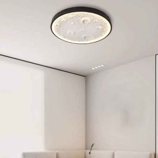 Plafoniera LED 48W Moon Surface 40, LED inclus Plafoniera LED 48W Moon Surface 40, LED inclus